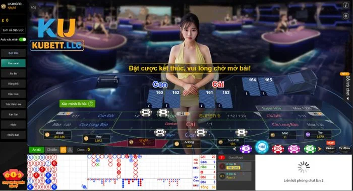Baccarat Kubet Cách chơi bài lá Baccarat Kubet dễ tham gia