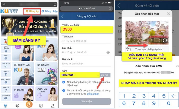 Hướng Dẫn Kubet Người chơi mới thuận tiện đăng ký tài khoản chơi tại Ku Bet.