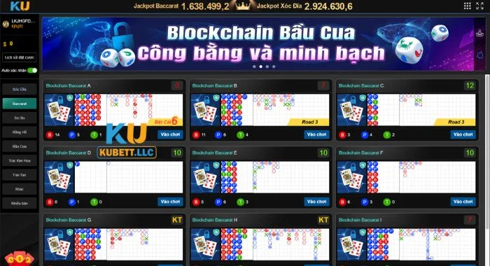 Baccarat Kubet Giới thiệu game cược Baccarat Kubet