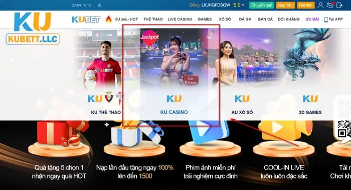 Ku Casino Giới thiệu về sảnh chơi Ku Casino.