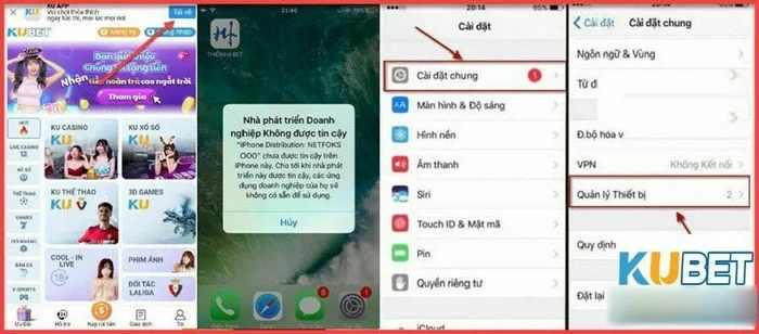 Tải Kubet Cách tải Kubet về điện thoại iOS nhanh gọn chỉ 30 giây.