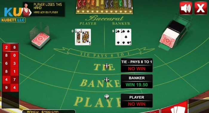 Baccarat Kubet Thuật ngữ về game chơi Baccarat.