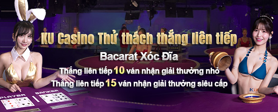 KUBET Nhận thưởng siêu cấp khi thắng liên tiếp tại KU CASINO
